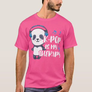K-Pop är min behandling K-Pop Panda Tonåringars Pa T Shirt