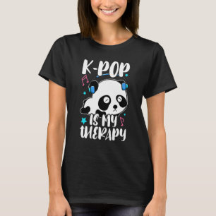 K Pop är min behandling K Pop Panda Tonåringars Pa T Shirt
