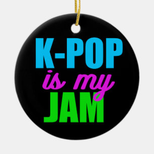 K-Pop är Min Sylt Julgransprydnad Keramik