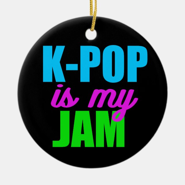 K-Pop är Min Sylt Julgransprydnad Keramik (Framsidan)