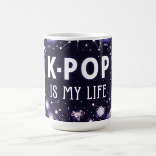 K-Pop är mitt liv skrivet i stjärnorna Kaffemugg