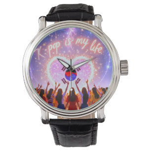 K-pop är mitt liv utsökt över Galaxy Armbandsur