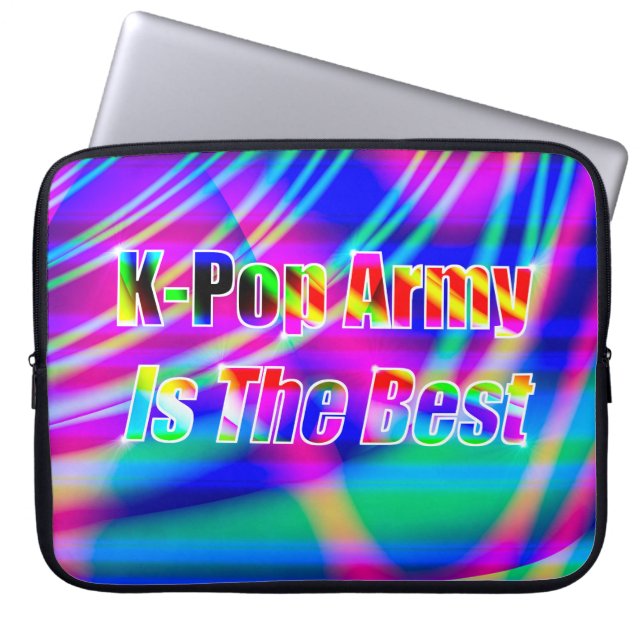 K-pop Art Laptop Fodral (Framsidan)
