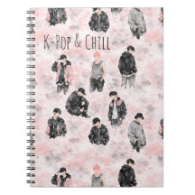 K-Pop & Chill Minimalistisk Silhuett Estetik