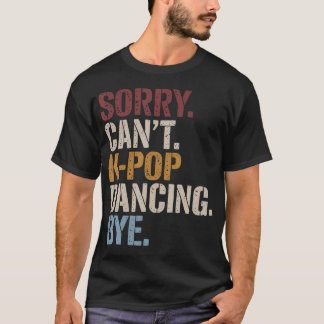 K-Pop-dans Koreansk popmusik Dansande Sydkorea K T Shirt