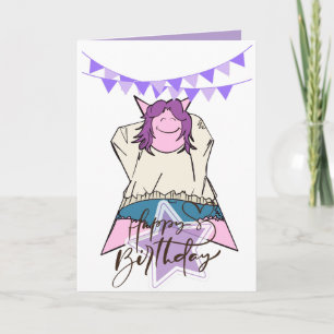 K-pop-födelsedagskort Kort
