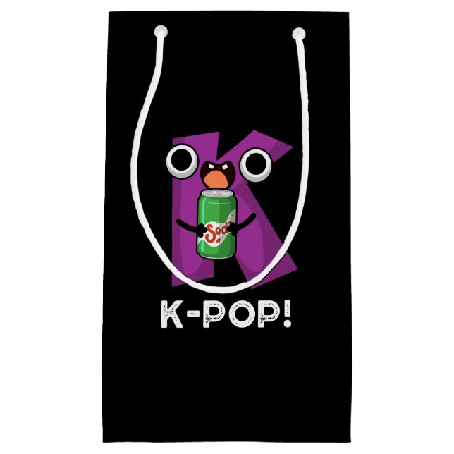 K-Pop Funny Music Soda Pop Pun Mörk BG (Framsidan)
