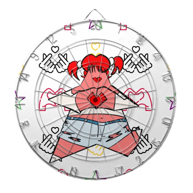  K-Pop Games & Puzzles Darttavla (Framsidan)