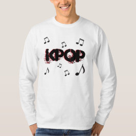 K-pop koreanska musikikoner, våg t-shirt