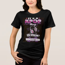 K-Pop Kvinnor T Shirt