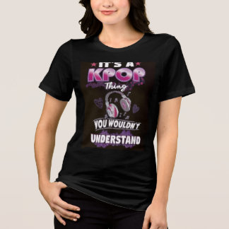 K-Pop Kvinnor T Shirt