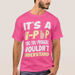 K-POP Mode för Fläkt på koreanska K-Drama K-POP me T Shirt