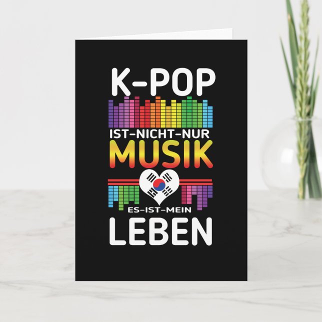 K-pop Music Kpop K-pop Life Kort (Framsida)