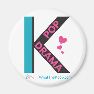K-POP och K-Drama Speciell Dual K-design Magnet