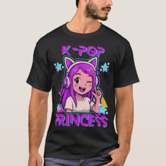 K-Pop Prinsessa K Pop Tjejer T Shirt
