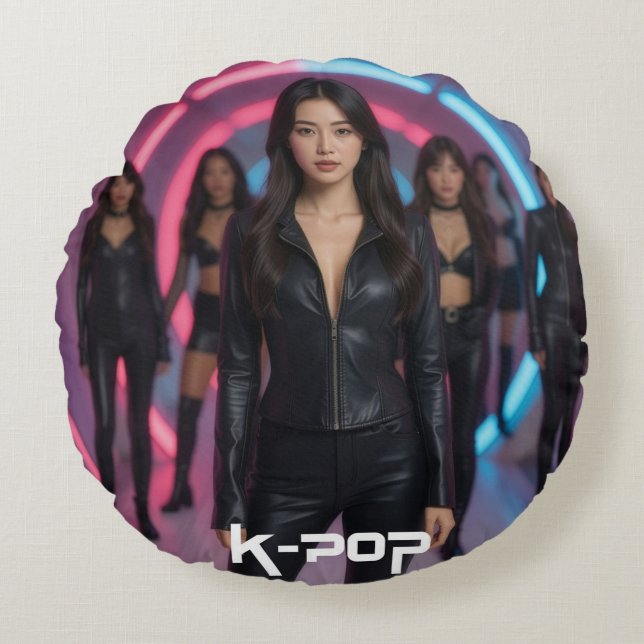 K-POP RUND KUDDE (Framsidan)