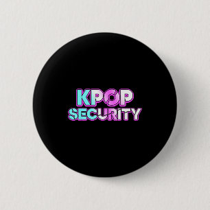 K-pop säkerhetsmamma pappa barn rolig födelsedagsk knapp