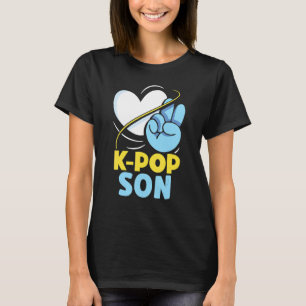 K-POP Son Älskare K-Pop koreansk Music Cute T Shirt