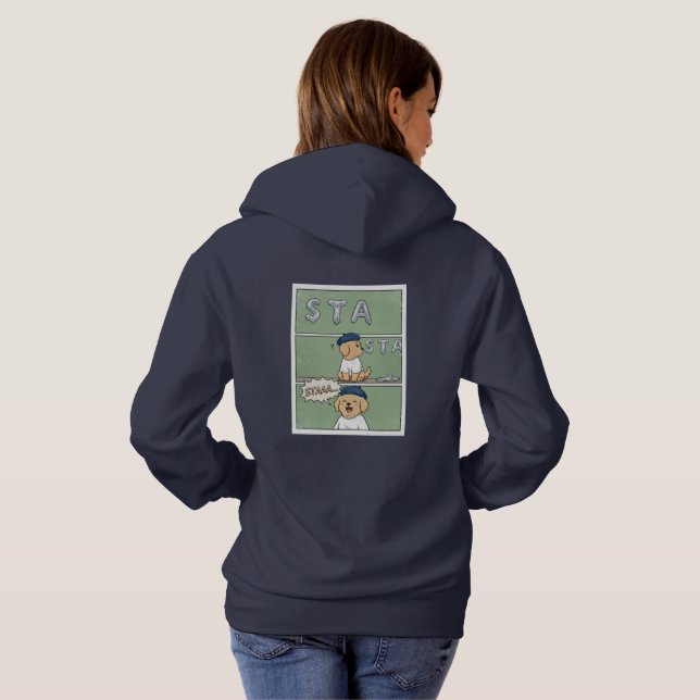 K-Pop STAAA Stray Puppy Fandom-mössa T Shirt (Hel baksida)