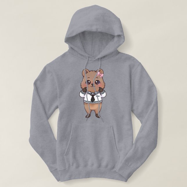 K-Pop Stray Quokka Aegyo Fandom Tröja (Design framsida)