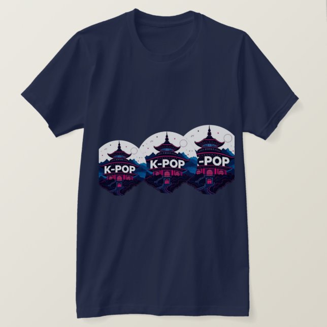 K-POP T SHIRT (Design framsida)