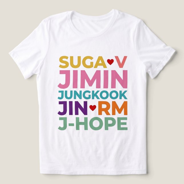 K-POP T SHIRT (Design Framsida)