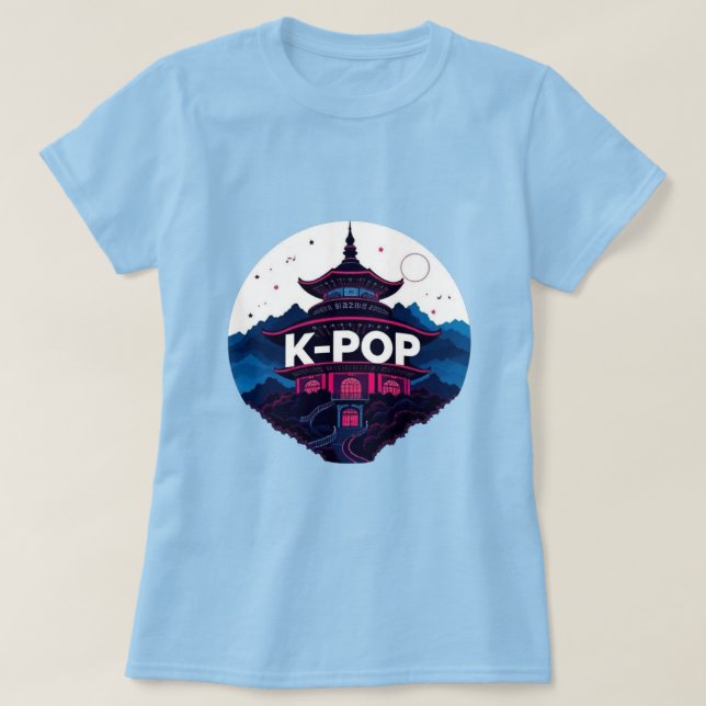 K-POP T SHIRT (Design framsida)