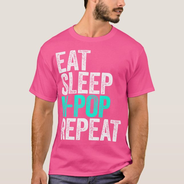 K-pop-upprepning på koreanska Drama Fläkt T Shirt (Framsida)