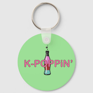 K-Poppin grönt Nyckelring