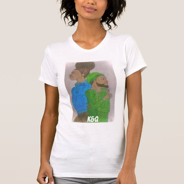 K&QinColor T Shirt (Framsida)