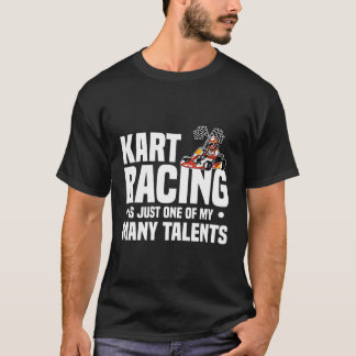 K Tävla Talent Motorsport Racer Kung T Shirt