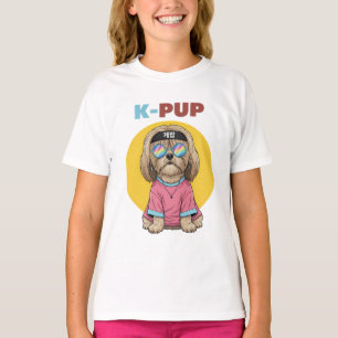 k valp hund t shirt
