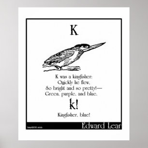 K var en kingfisher poster