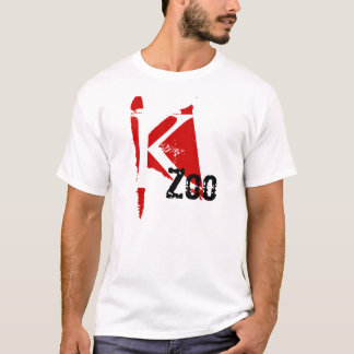 K-zooen RÖDA Kalamazoo MARKERAR Tee Shirt