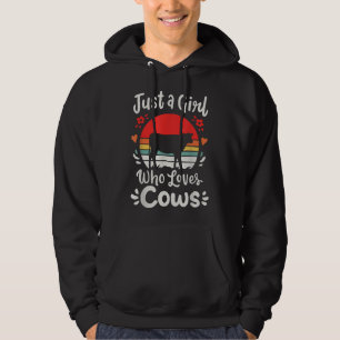 Kå bara en flicka som Kärlek Kor Hoodie