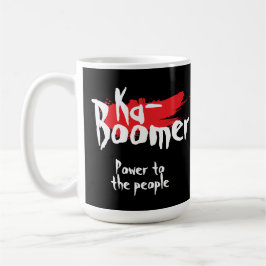 Ka- boomer kul enord minimalistisk cool trendig kaffemugg