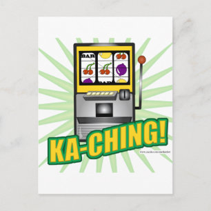 Ka-Ching Big Money! Vykort