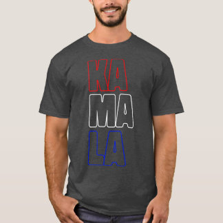 KA MORSA LA Kamala Rött vitt blått TShirt T Shirt