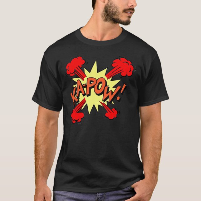Ka-Pow BANG T-shirt (Framsida)