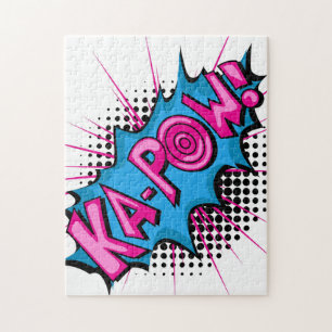 Ka-Pow för popkonsttecknad! Pussel