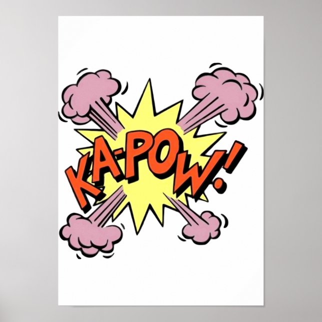 KA-POW! POSTER (Framsidan)