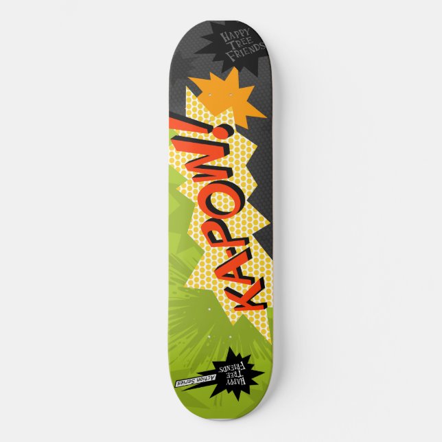 KA-POW! stiga ombord Skateboard Bräda 21,5 Cm (Framsida)