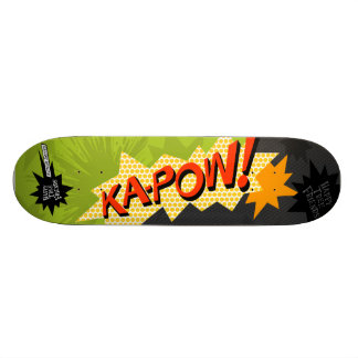 KA-POW! stiga ombord Skateboard Bräda 21,5 Cm