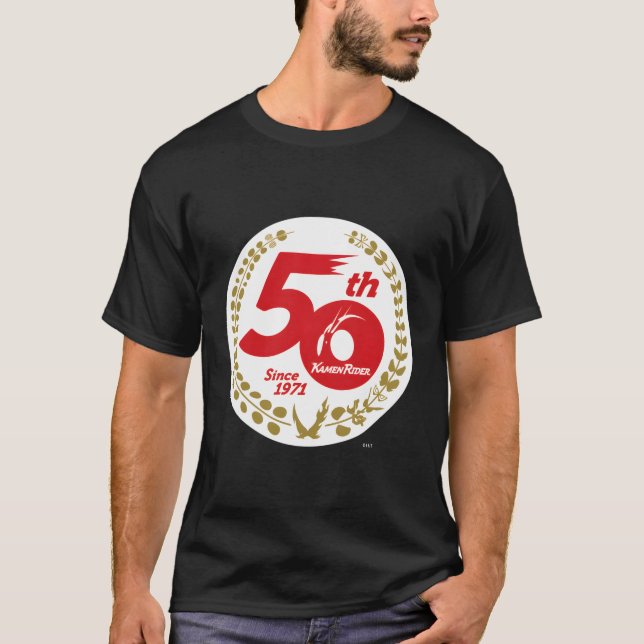Ka Rider 50-årsdagen T Shirt (Framsida)