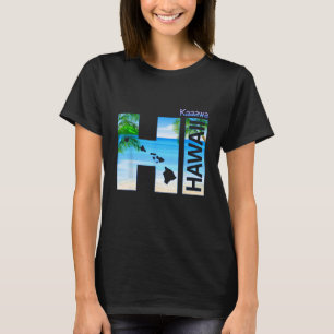 Kaaawa HI Hawaii Aloha State Vacation T Shirt
