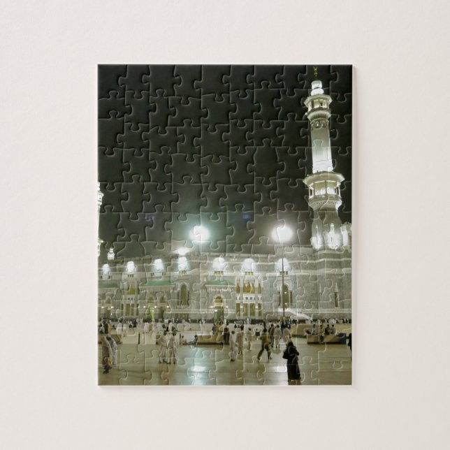 Kaaba Kaba Mekka Mecca Islam Allah Moslem Muslim Pussel (Vertikal)