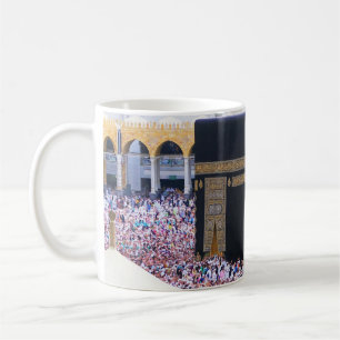 Kaaba Mecka Arafa pilgrimsfärd Hajj Saudiarabien Kaffemugg