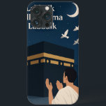 "Kaaba Night Mobile Fodral - Pilgrim i Prayer unde<br><div class="desc">Slå din mobil i tro och ärlighet med detta andligt inspirerade mobila fodral. Med en fredlig nattsyn på Heligan Kaaba under ett strålande måne, väcker en pilgrim i vitt Ihram händer i hjärtfilta dua. Vita duvor soar ovanför och helig ord syns mjukt i himmel. En perfekt för Hajj-säsongen, Islamiska tillfälle,...</div>