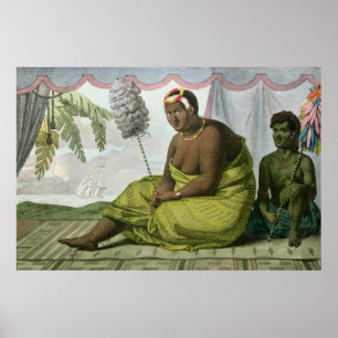Ka'ahumanu drottning av smörgåsöarna poster