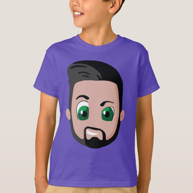 Kaan Kinder T-Shirt Jungs mit Umrandung (Framsida)